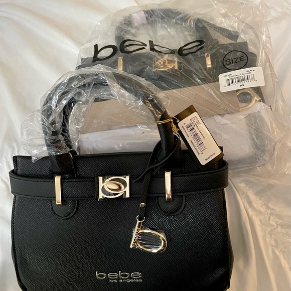 NWT BEBE Evie Small Satchel - Picture 2 of 5